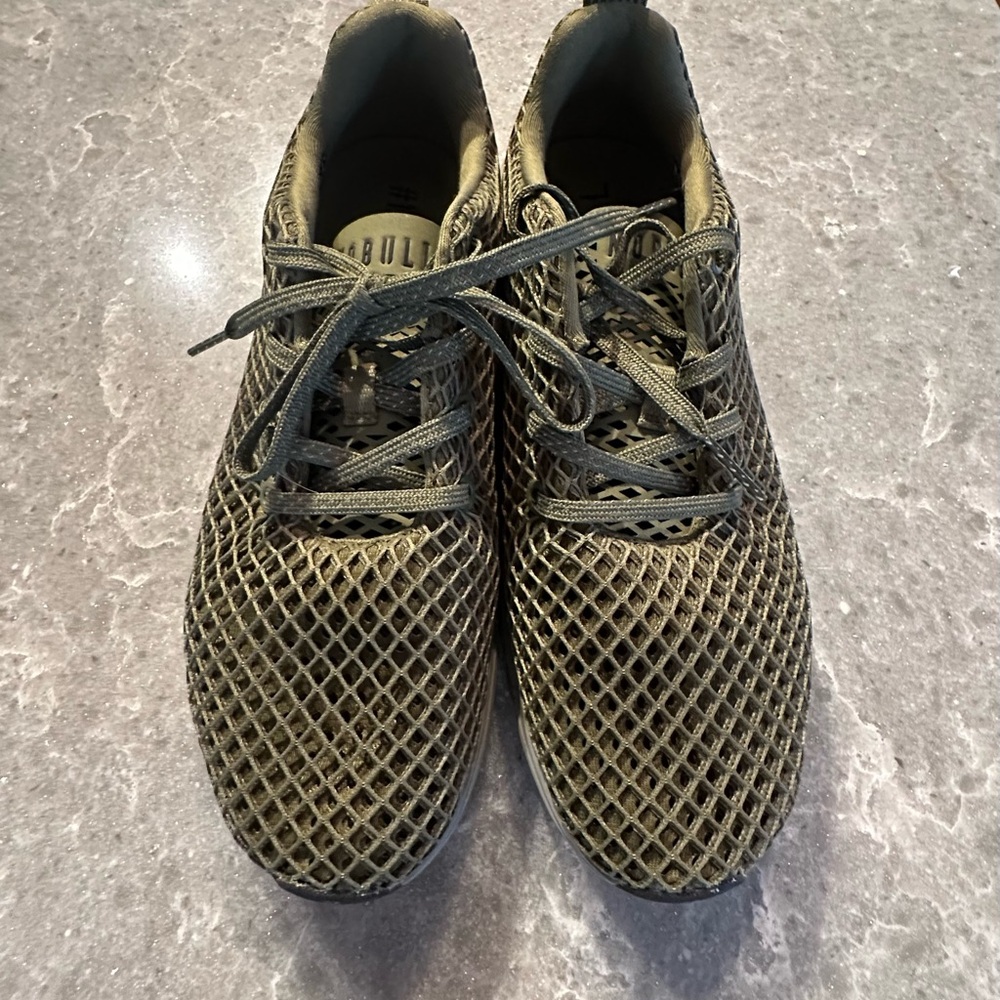 NOBULL Olive Mesh Athletic Shoes
